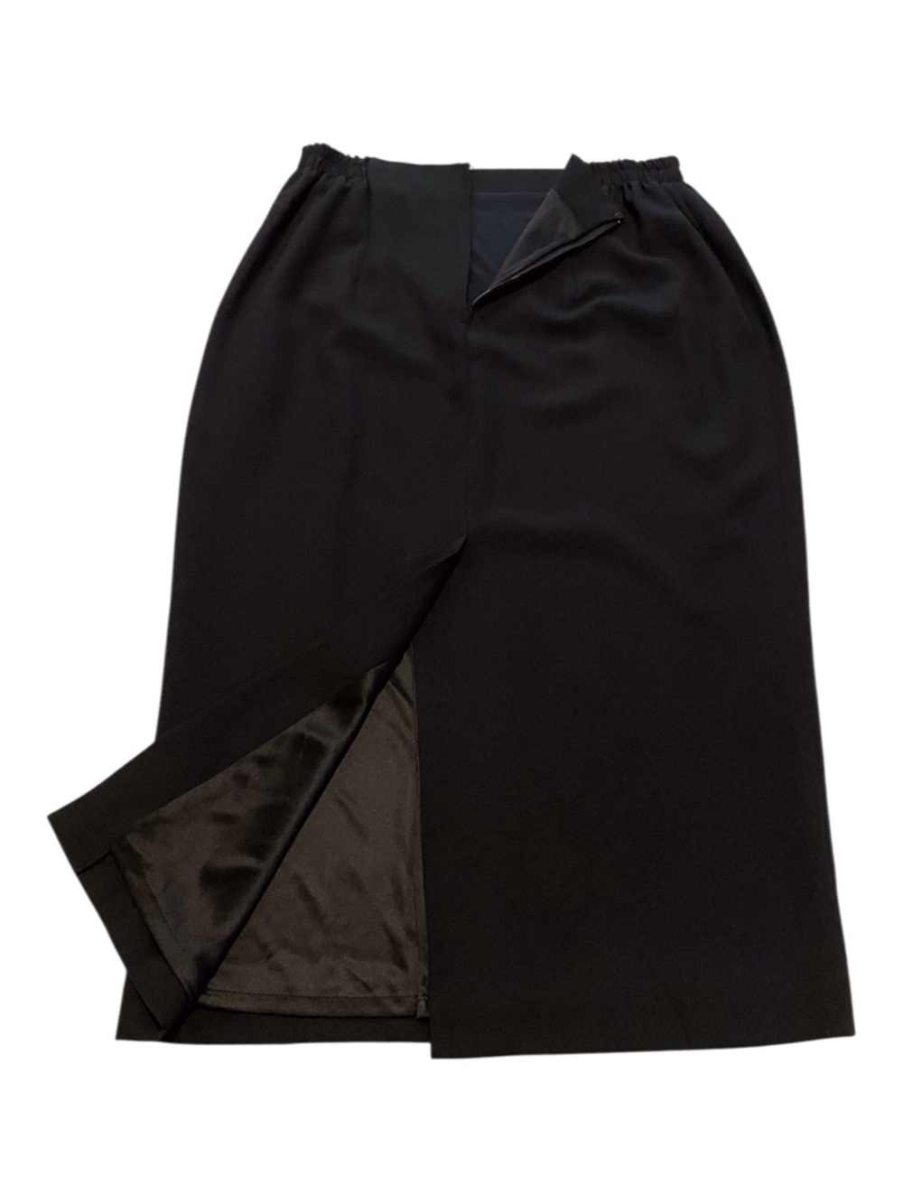 Solini Women's Black Skirt,10 - Picture 7 of 8